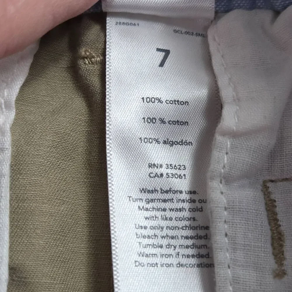 Carter's khaki uniform pants 7